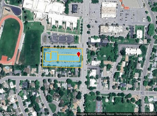 1605 Grand Ave, Glenwood Springs, CO Parcel Map