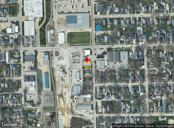  207 S Mcclun St, Bloomington, IL Parcel Map