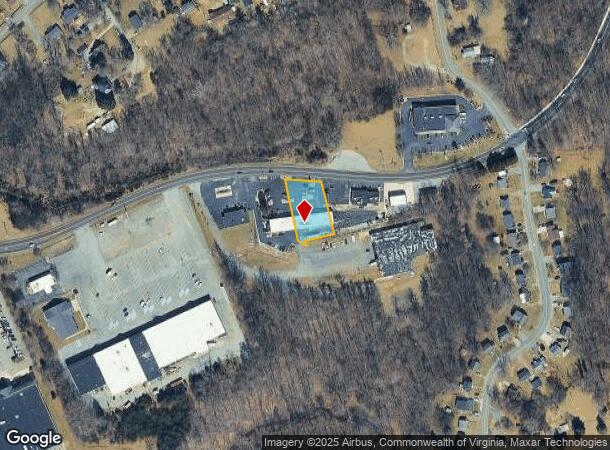  1035 Franklin St, Rocky Mount, VA Parcel Map