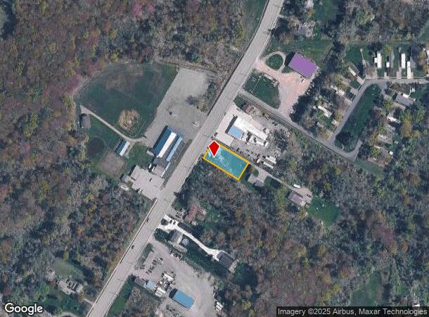 8193 Erie Rd, Angola, NY Parcel Map