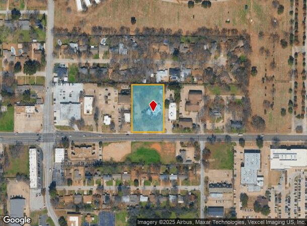 1017 W Randol Mill Rd, Arlington, TX Parcel Map