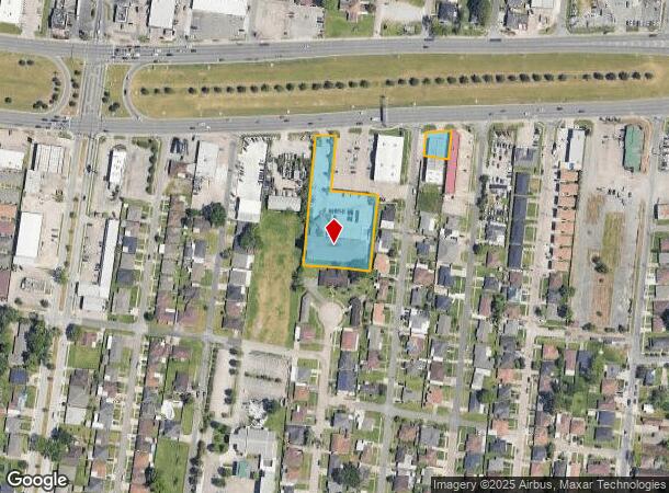 6751 Westbank Expy, Marrero, LA Parcel Map