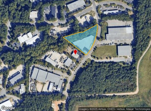  1041 Corporation Pkwy, Raleigh, NC Parcel Map