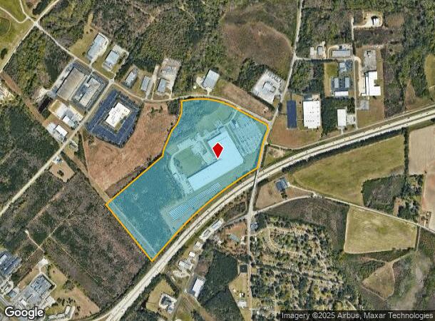  1500 1/2 Otis Way, Florence, SC Parcel Map