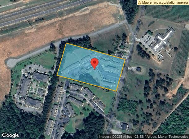  647 Ferncrest Dr, Sandersville, GA Parcel Map