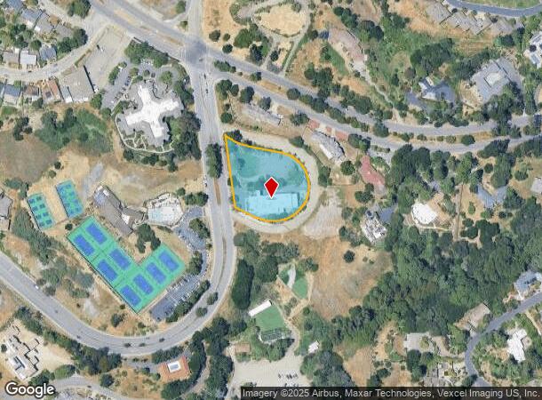 5500 Redwood Rd, Oakland, CA Parcel Map