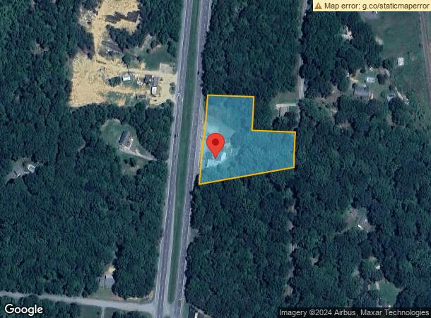  8120 Crain Hwy, La Plata, MD Parcel Map