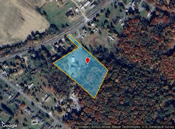  1490 Berkeley Station Rd, Martinsburg, WV Parcel Map