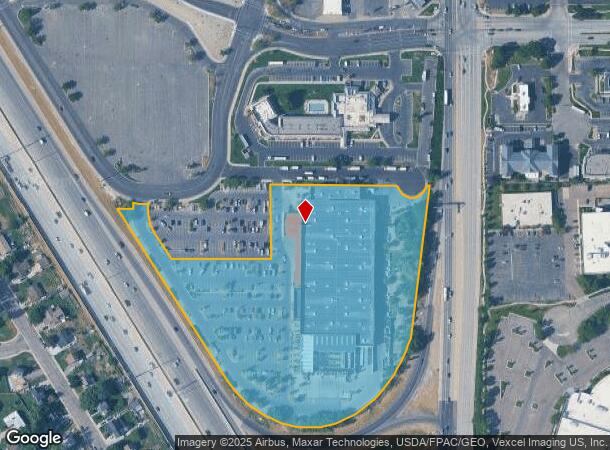 1550 S University Ave, Provo, UT Parcel Map