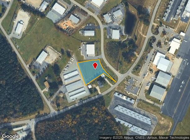  55 Airport Industrial Dr, Clayton, NC Parcel Map