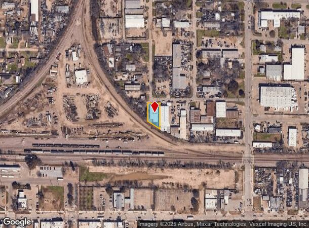  206 Mavis St, Irving, TX Parcel Map