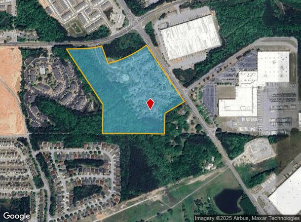 7795 Spence Rd, Fairburn, GA Parcel Map