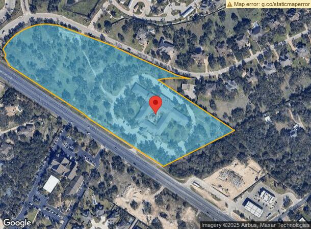  4011 Williams Dr, Georgetown, TX Parcel Map