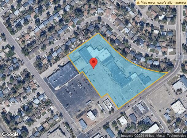  314 Main St, Colorado Springs, CO Parcel Map