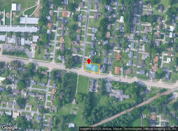 901 E Willow St, Lafayette, LA Parcel Map