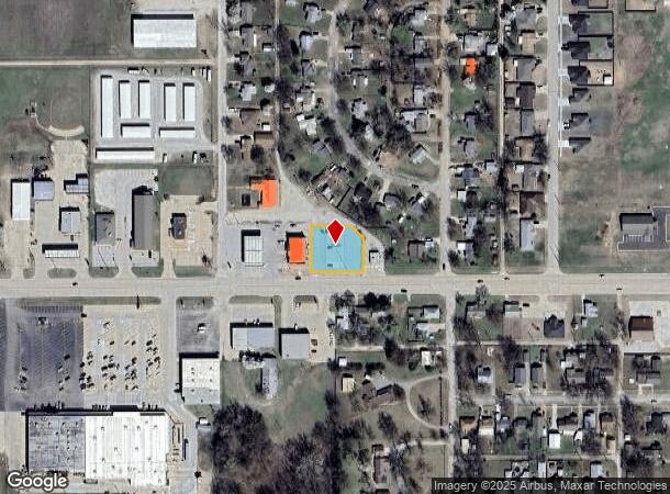  820 W Doolin Ave, Blackwell, OK Parcel Map