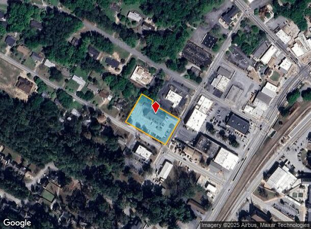  75 Washington St, Fairburn, GA Parcel Map