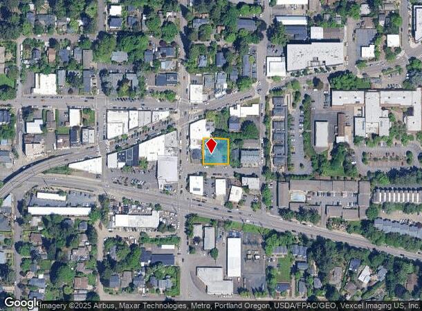  3445 Sw Moss St, Portland, OR Parcel Map