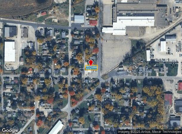  930 Hurricane St, Franklin, IN Parcel Map