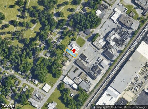  1822 W English Rd, High Point, NC Parcel Map