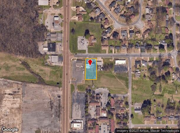  1191 Winfield Ave, Memphis, TN Parcel Map