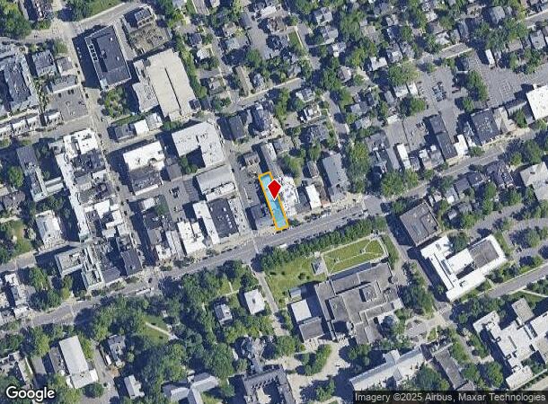  134 Nassau St, Princeton, NJ Parcel Map