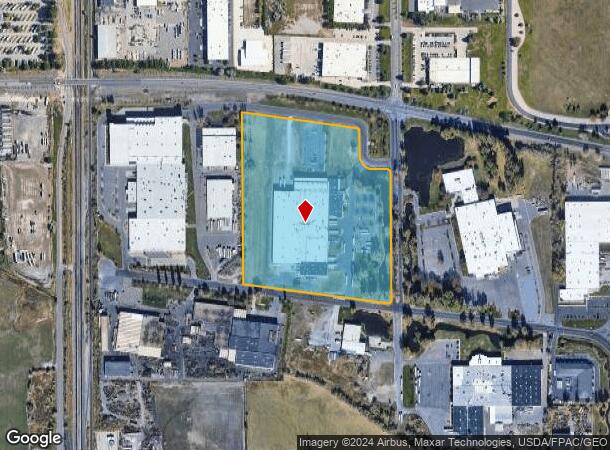  1375 Mountain Springs Pkwy, Springville, UT Parcel Map