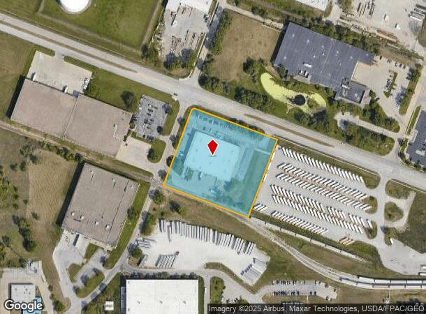 6210 Abbott Dr, Omaha, NE Parcel Map