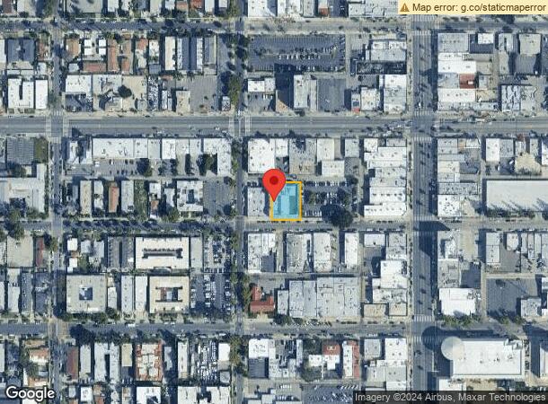  14545 Friar St, Van Nuys, CA Parcel Map