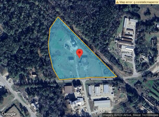  201 Industrial Rd, Sylvania, GA Parcel Map