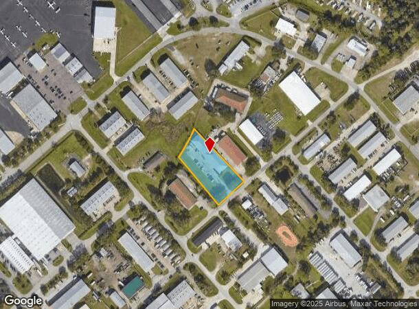  1307 Saratoga St, Deland, FL Parcel Map