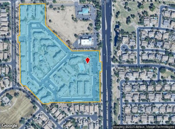 7640 S Power Rd, Gilbert, AZ Parcel Map