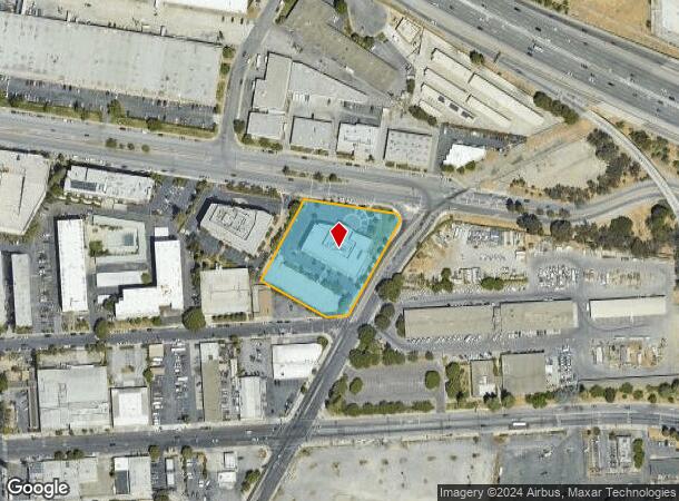  1450 Veterans Blvd, Redwood City, CA Parcel Map