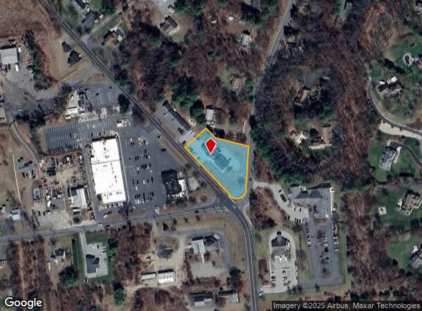  2 Allen St, Hampden, MA Parcel Map