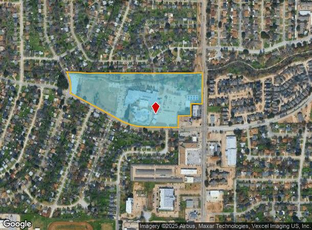 300 W Midway Dr W, Arlington, TX Parcel Map