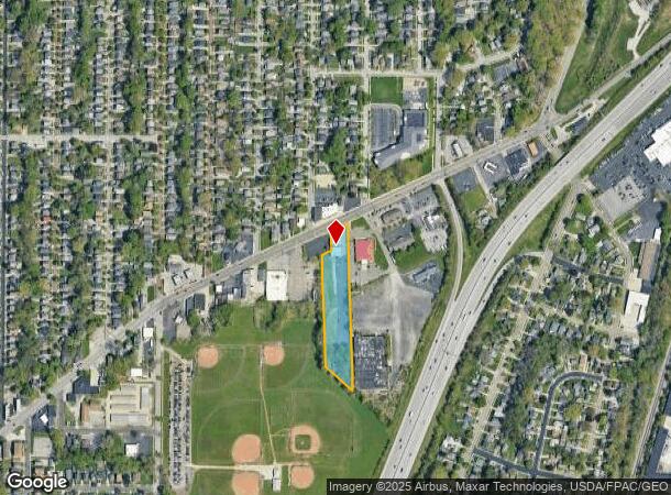  570 E Cuyahoga Falls Ave, Akron, OH Parcel Map