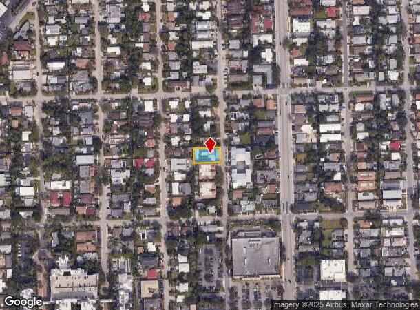 1123-1125A Ne 14Th Ave, Fort Lauderdale, FL Parcel Map