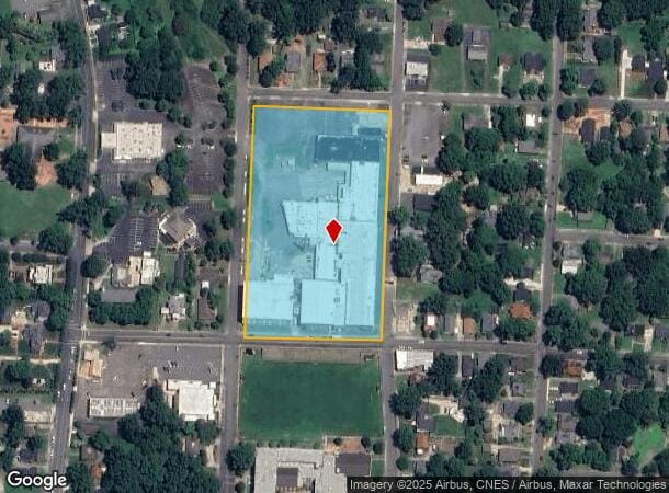  233 Montgomery Ave, Albemarle, NC Parcel Map