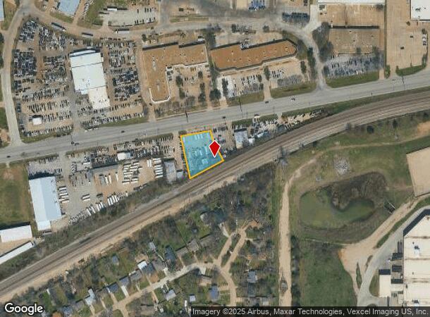  2004 E Division St, Arlington, TX Parcel Map