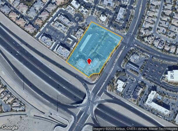  10777 W Twain Ave, Las Vegas, NV Parcel Map