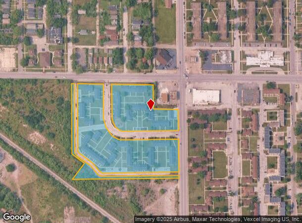 400 E 21St Pl, Gary, IN Parcel Map