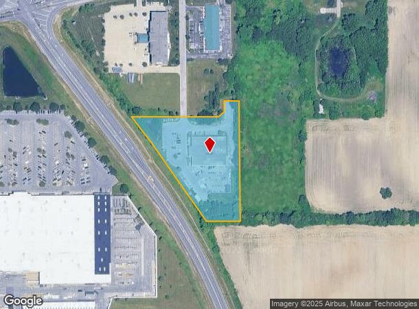 6818 S Scatterfield Rd, Anderson, IN Parcel Map