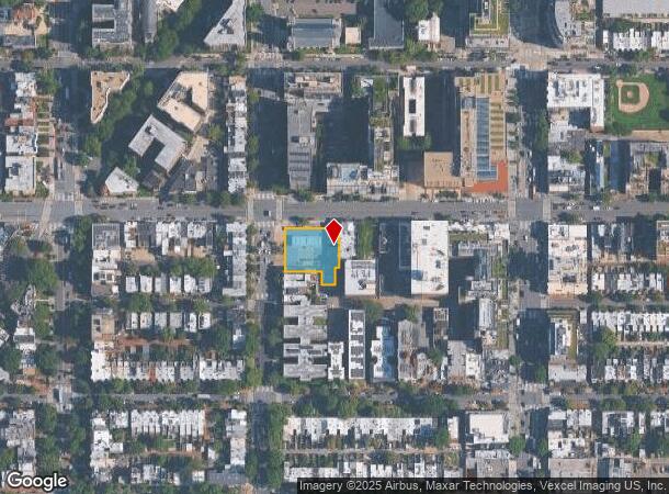 1442 U St Nw, Washington, DC Parcel Map