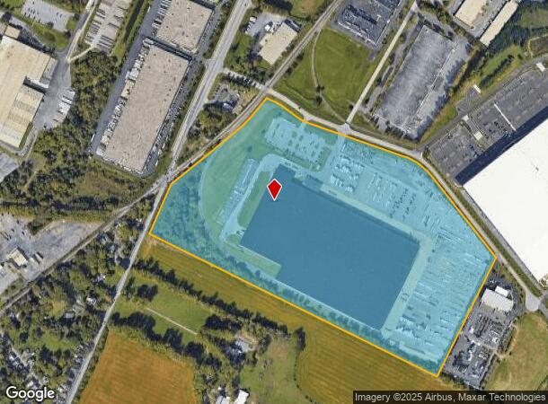  7101 Geoffrey Way, Frederick, MD Parcel Map