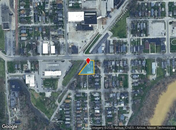  1753 W Main St, Fort Wayne, IN Parcel Map