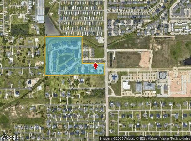 5200 Nelson Rd, Lake Charles, LA Parcel Map