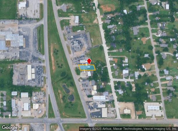  2836 N Shields Blvd, Moore, OK Parcel Map