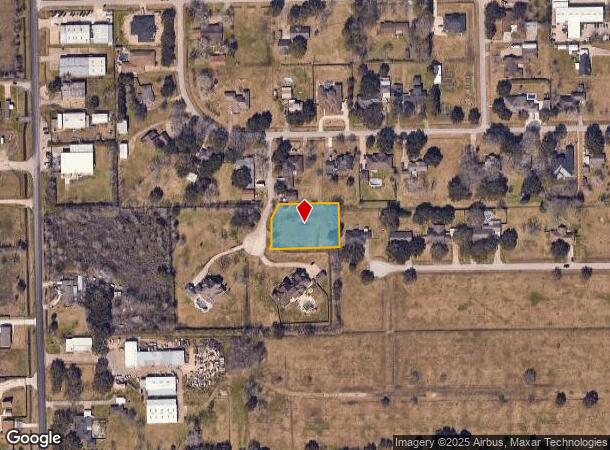 2253 Stevens Dr, Pearland, TX Parcel Map