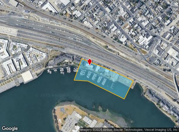 1249 Embarcadero, Oakland, CA Parcel Map