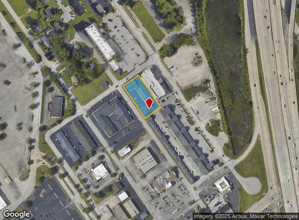  1442 Horn St, Clarksville, IN Parcel Map